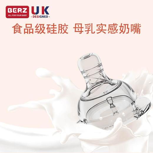 BERZ贝氏 不锈钢保温奶瓶260ml 商品图5