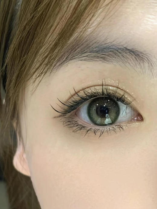 【日抛】初恋青提Bollycon  中直径14.2 着色直径13.1 (同品牌多盒更划算，选款色板在详情页内）绿色美瞳 商品图3