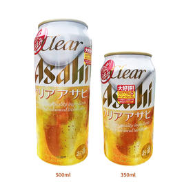 朝日淡爽啤酒350ml/500ml