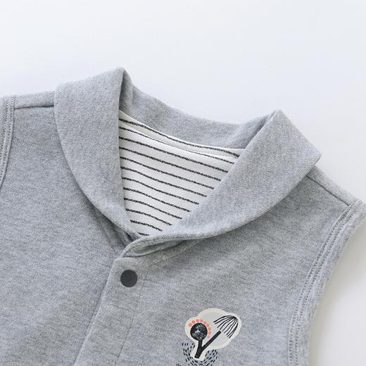 英氏儿童马甲婴儿衣服2022秋季新款童装上衣双层YZJGJ32002A 商品图1