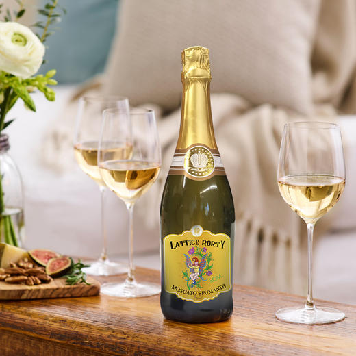【6瓶装】意大利进口精灵乐章莫斯卡托气泡甜葡萄酒7%vol 750ml/瓶 商品图4