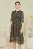 oldcolour春秋季商场同款时尚碎花气质连衣裙N31102105 商品缩略图5