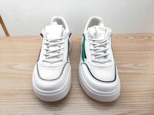 2022夏季新款豪行真皮舒适休闲女鞋22233501时尚平底网面凉鞋正品 商品图6