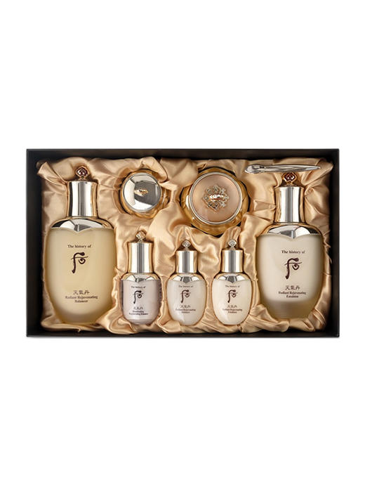 【商超款】后天气丹花献光彩紧颜系列礼盒（308ml）6件套 商品图0