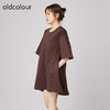 oldcolour2021秋季商场同款大码宽松显瘦连衣裙N31102134 商品缩略图2