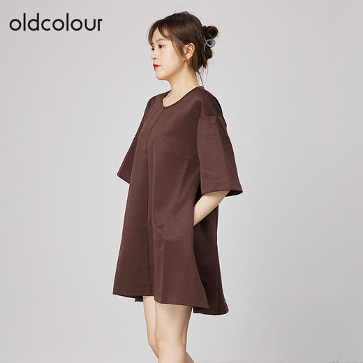 oldcolour2021秋季商场同款大码宽松显瘦连衣裙N31102134 商品图2