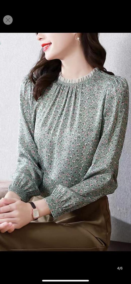 3F茗真丝上衣 商品图0