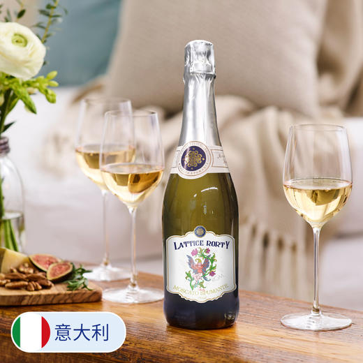 【6瓶装】意大利进口精灵乐章莫斯卡托气泡甜葡萄酒7%vol 750ml/瓶 商品图0