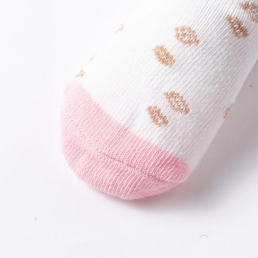 贝贝怡儿童袜子春秋男童女童中筒袜宝宝透气夏季长筒袜五双装 商品图6