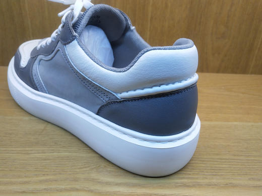 2021秋季新款豪行舒适男鞋11318309系带透气青年板鞋正品休闲单鞋 商品图5