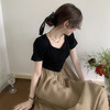 裁缝学苑AQ118女士法式连衣裙纸样裙子方领女装新款2022服装样板 商品缩略图3