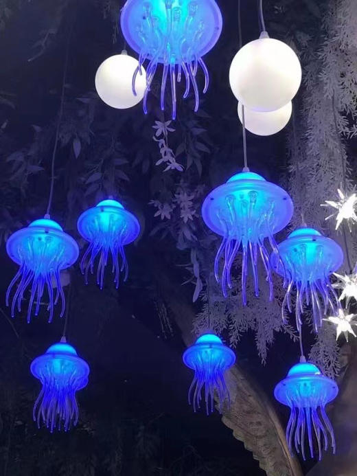 5头水母吊灯串（运费自理） 商品图1