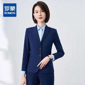【上衣+裤子】罗蒙春秋西服套装女士正装商务通勤职业装两件套西装女