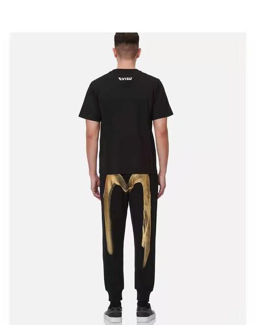 XL（160-180斤）福神休闲裤 EVSIU牛魔王  烫金书法笔触大M 卫裤 商品图10