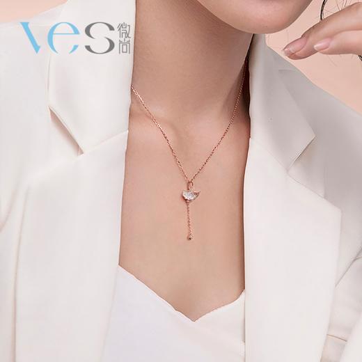 小杏运银925圆珠流苏套链 商品图4