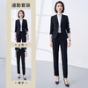 【上衣+裤子】罗蒙春秋西服套装女士正装商务通勤职业工装修身西装女 商品缩略图2