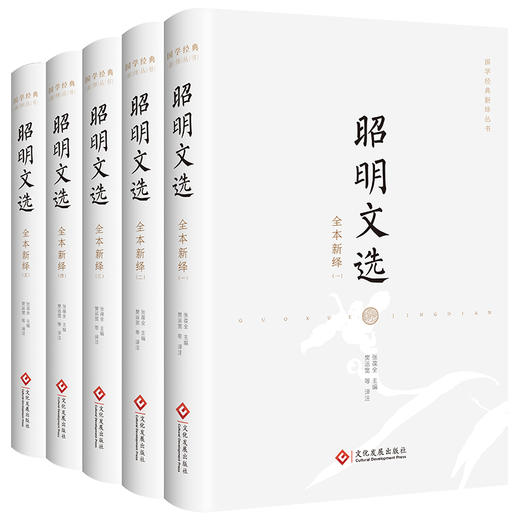 国学经典系列：昭明文选全本新绎（全五册） 商品图8