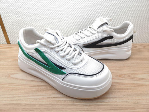 2022夏季新款豪行真皮舒适休闲女鞋22233501时尚平底网面凉鞋正品 商品图5