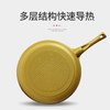 KUC 金色不粘煎锅燃气电磁炉通用锅具 20cm/24cm 商品缩略图2