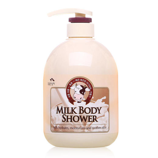 SOMANG 所望牛奶水润沐浴露 750ml 商品图4