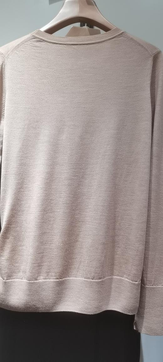 鹿王新款圆领美丽诺羊毛打底衫 商品图1