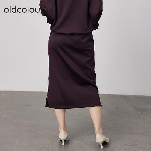 oldcolour2021秋季商场同款高腰显瘦气质长裙半身裙N31063166 商品图3