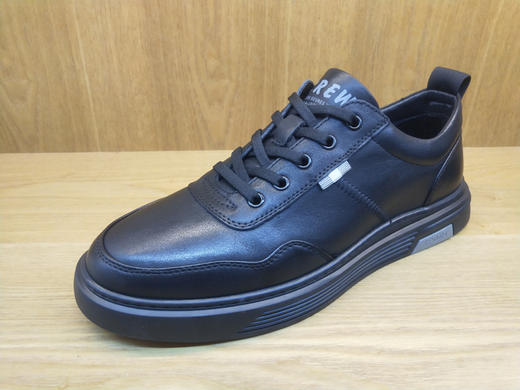 2021秋季新款豪行舒适男鞋11396133时尚休闲青年板鞋真皮单鞋正品 商品图1