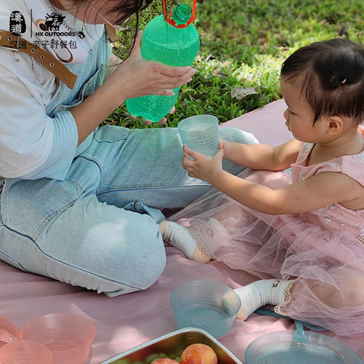 汉道亲子野餐包户外公园沙滩露营装备家庭套装 商品图4