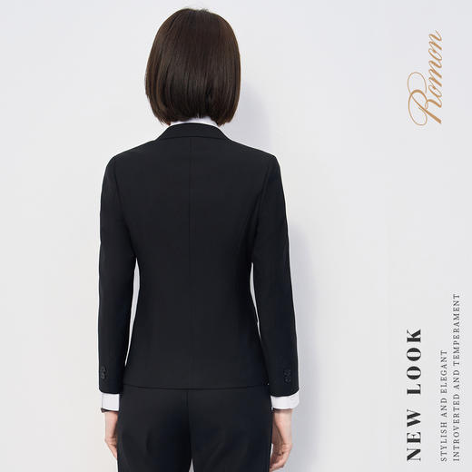 【上衣+裤子】罗蒙春秋西服套装女士正装商务通勤职业装两件套西装女 商品图1
