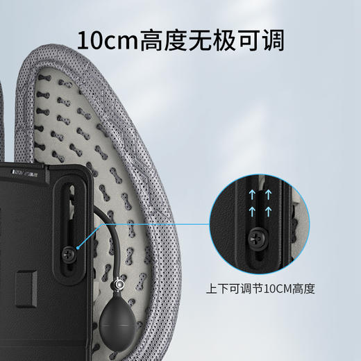 【加热款】米乔人体工学腰垫汽车腰靠气动加热款车座椅子通用 商品图3