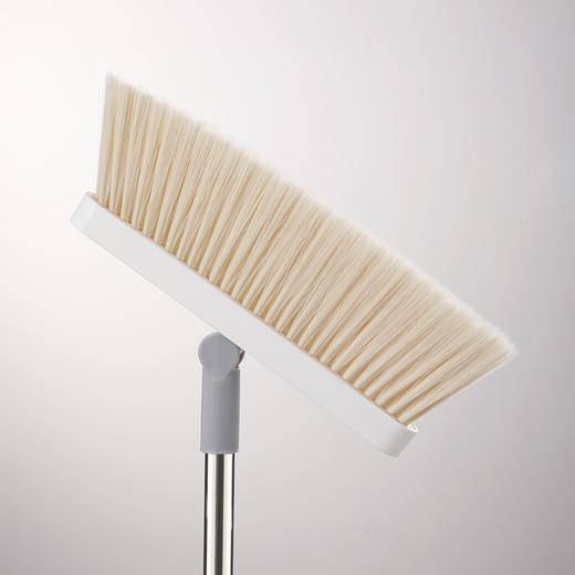 美丽雅家用时尚扫把厨房塑料笤帚单个软毛扫帚 商品图0