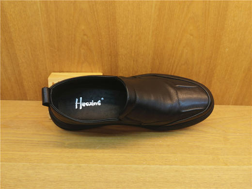 2021豪行秋冬新款11378327纯皮牛皮商务休闲男鞋单鞋皮鞋专柜正品 商品图2