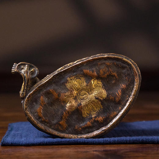 清 铜鎏金绿度母 商品图3