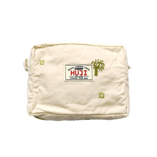 HUJI祤集Motley收纳包插画刺绣印花 商品图1