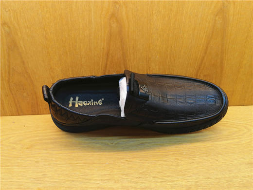 2021豪行春秋新款11162607纯皮真皮商务休闲男鞋皮鞋单鞋专柜正品 商品图2