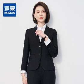 【上衣+裤子】罗蒙春秋西服套装女士正装商务通勤职业装两件套西装女