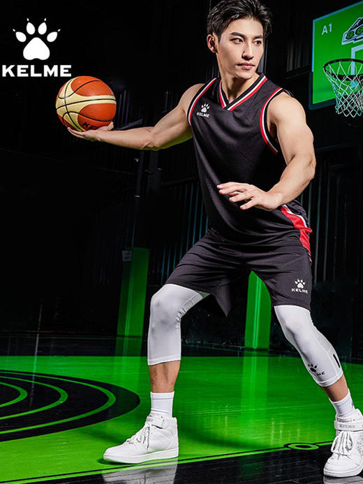 卡尔美篮球服运动套装男学生比赛训练透气定制团购球队队服 商品图5