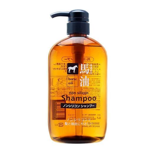 熊野油脂咖思美马油无硅油洗发水 600ml/瓶 商品图2