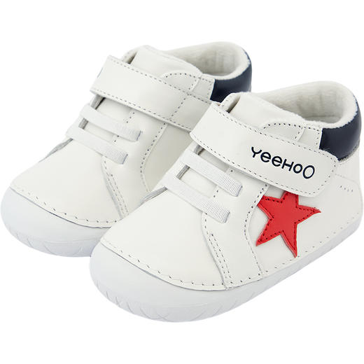 英氏婴儿学步鞋秋冬新款男女宝宝魔术贴软底休闲鞋子YFXCJ32185A 商品图4