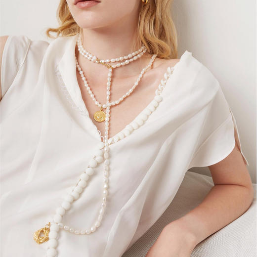 北京仓｜Barbóra-Shattered Heart-珍珠 项链/腰链（多种戴法）［希腊设计师] 商品图2