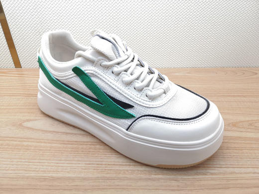 2022夏季新款豪行真皮舒适休闲女鞋22233501时尚平底网面凉鞋正品 商品图1