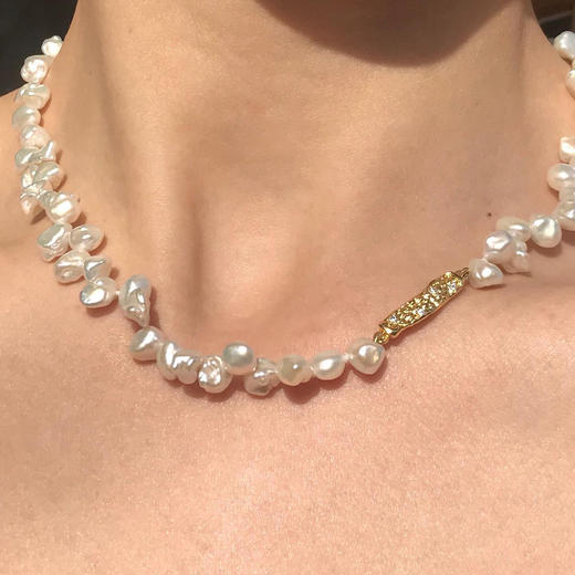 北京仓｜Barbóra-Ambrosia-永恒与希望 珍珠 项链［希腊设计师] 商品图0