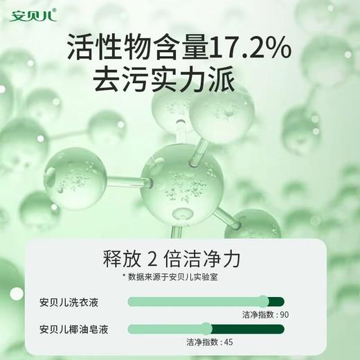 安贝儿婴儿草本抑菌洗衣液2L 商品图1