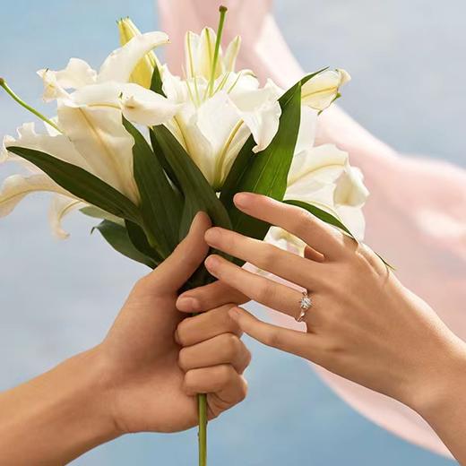 潮宏基 花颂系列钻戒 商品图2