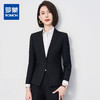 【上衣+裤子】罗蒙春秋女士西服套装职业正装商务通勤上班修身两件套 商品缩略图0