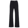 乔万尼春新品简约百搭时尚大气黑色喇叭裤EF3F897 商品缩略图4