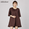 oldcolour2021秋季商场同款大码宽松显瘦连衣裙N31102134 商品缩略图0