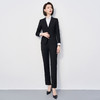 【上衣+裤子】罗蒙春秋西服套装女士正装商务通勤职业装两件套西装女 商品缩略图6