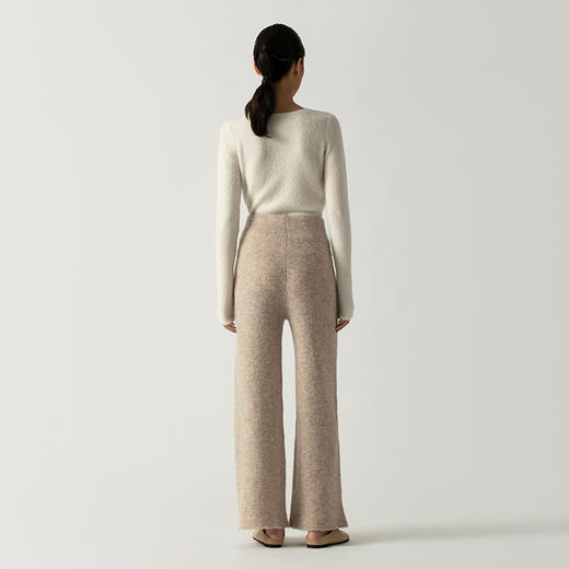 322工房升级打底加厚针织打底衫2022年秋冬款圈圈纱山羊绒套头衫 商品图3