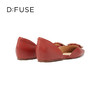 D:FUSE/迪芙斯春季新品法式小方头平底单鞋DF31114001 商品缩略图8